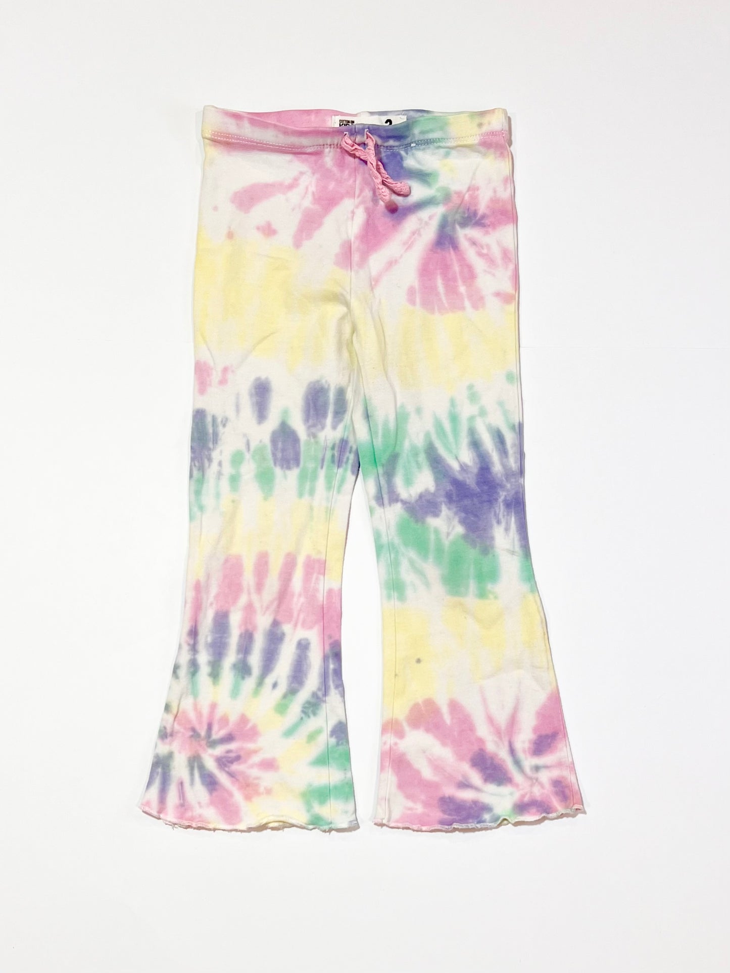 Tie-dye flared leggings - Size 3