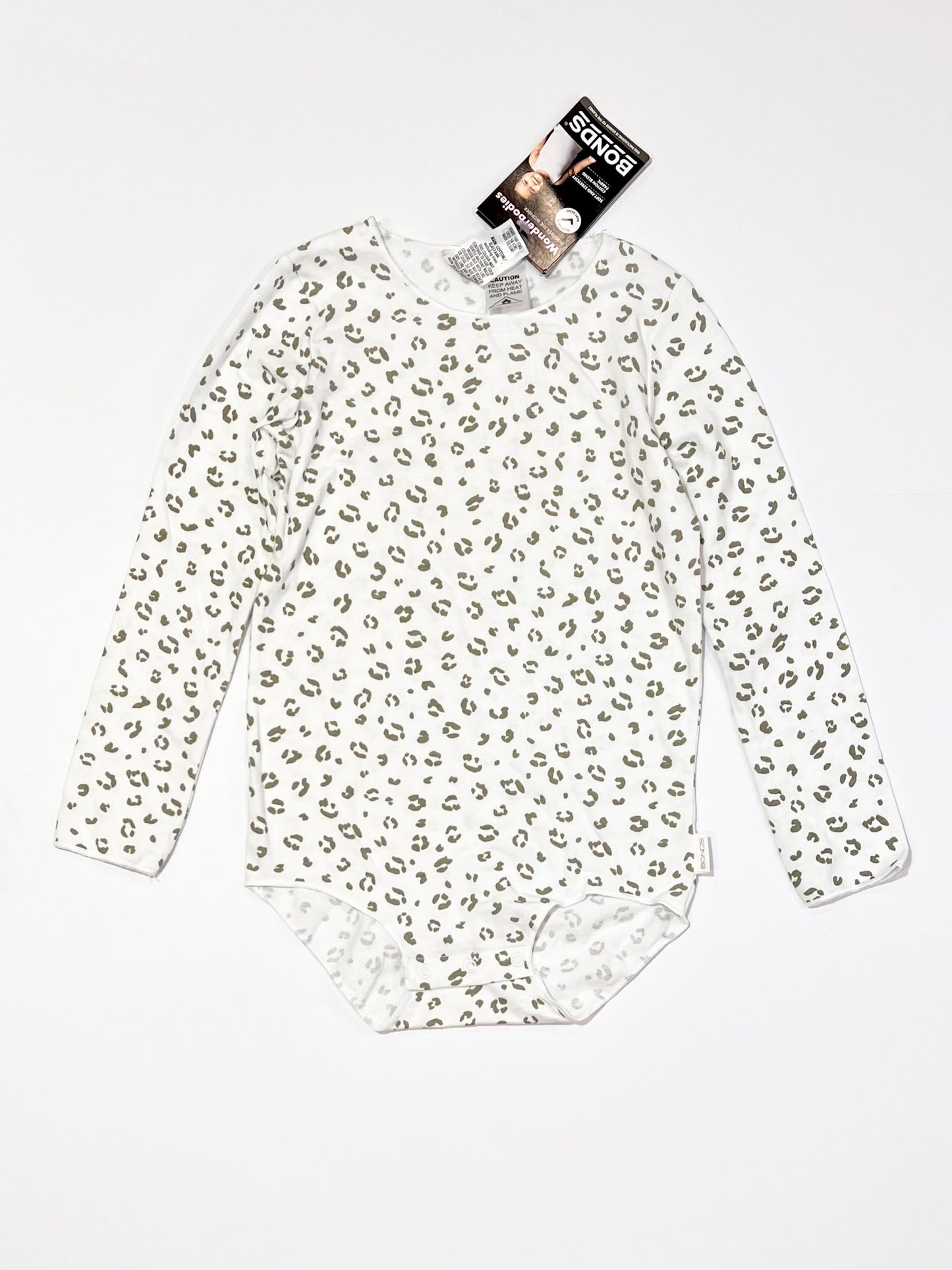 Animal print bodysuit brand new - Size 3