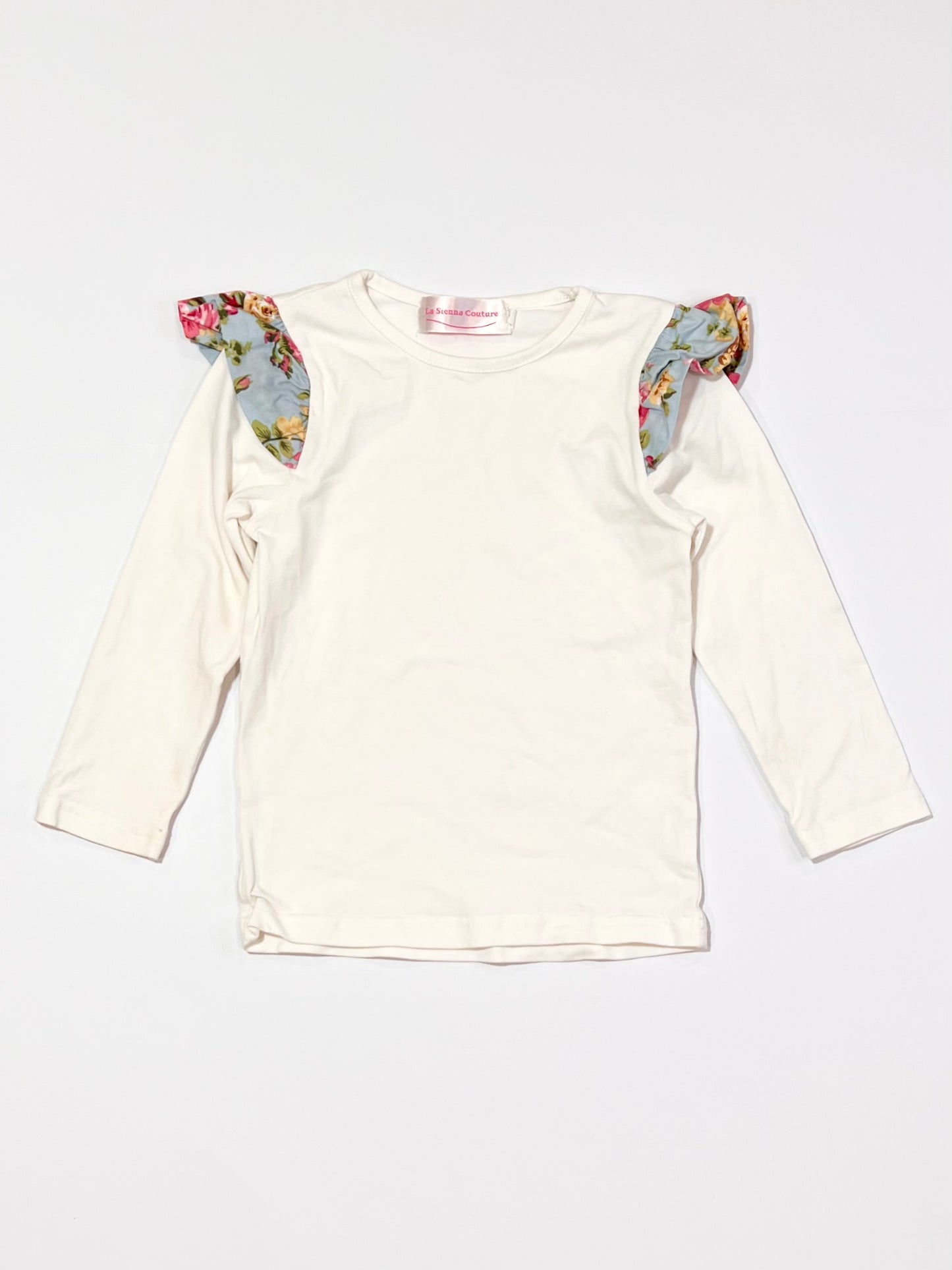 White ruffle top - Size 3