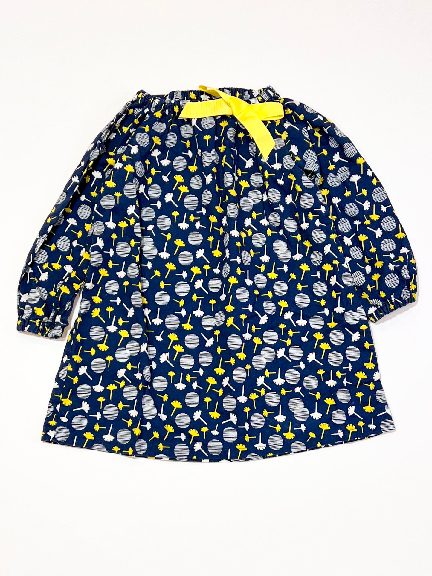Navy cotton dress - Size 3