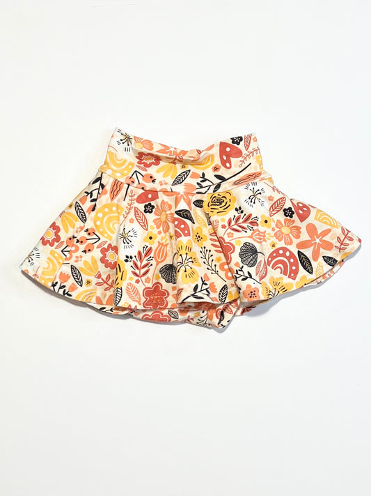 Floral jersey skirt - Size 000