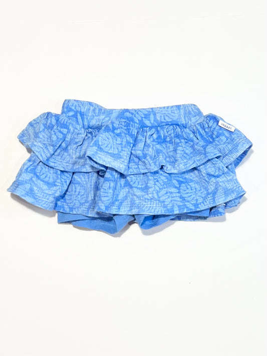 Blue ruffle skirt - Size 000