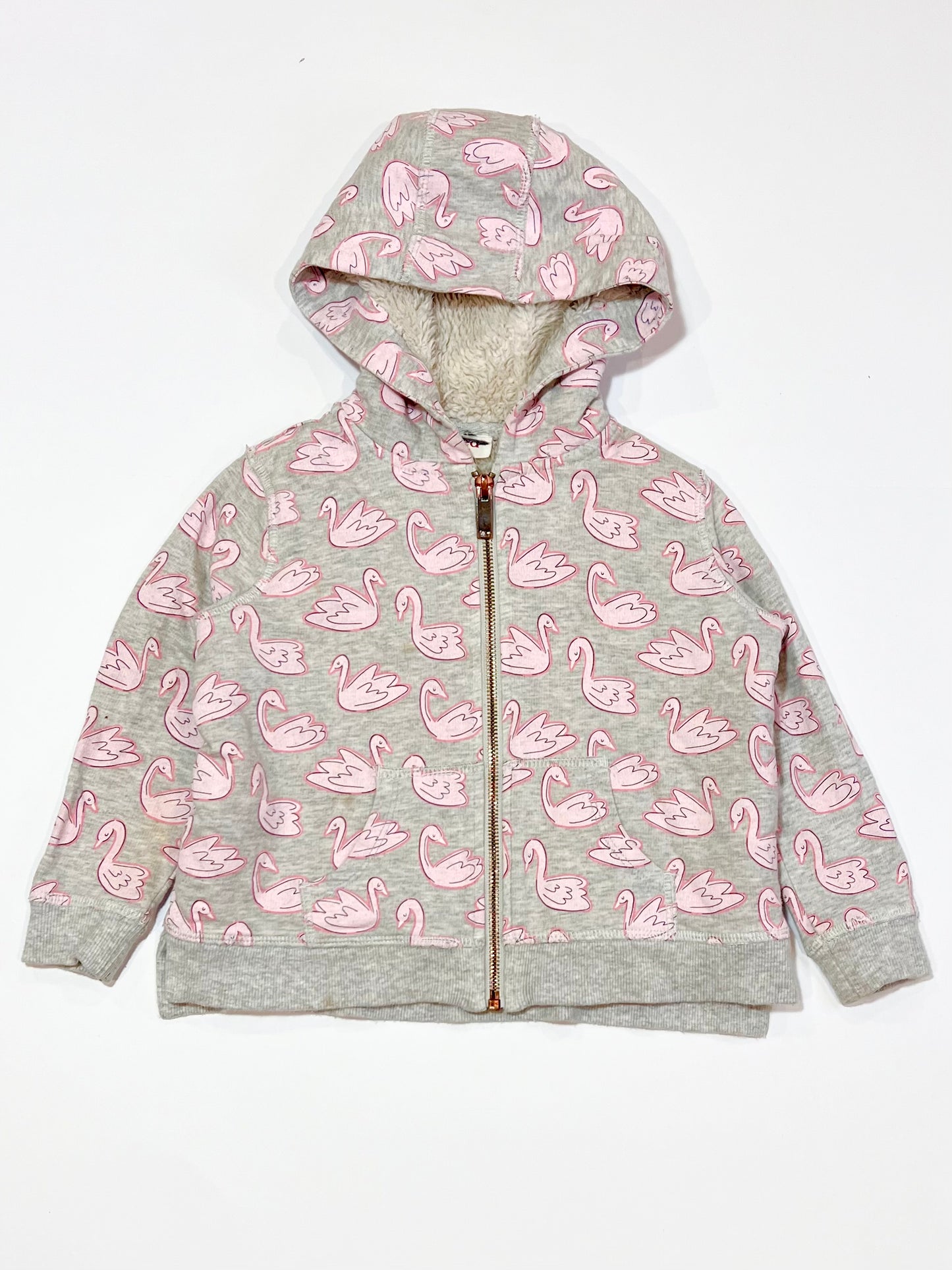 Swans sherpa hoodie - Size 3