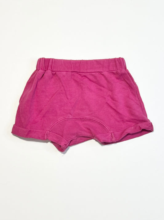 Purple sweat shorts - Size 000