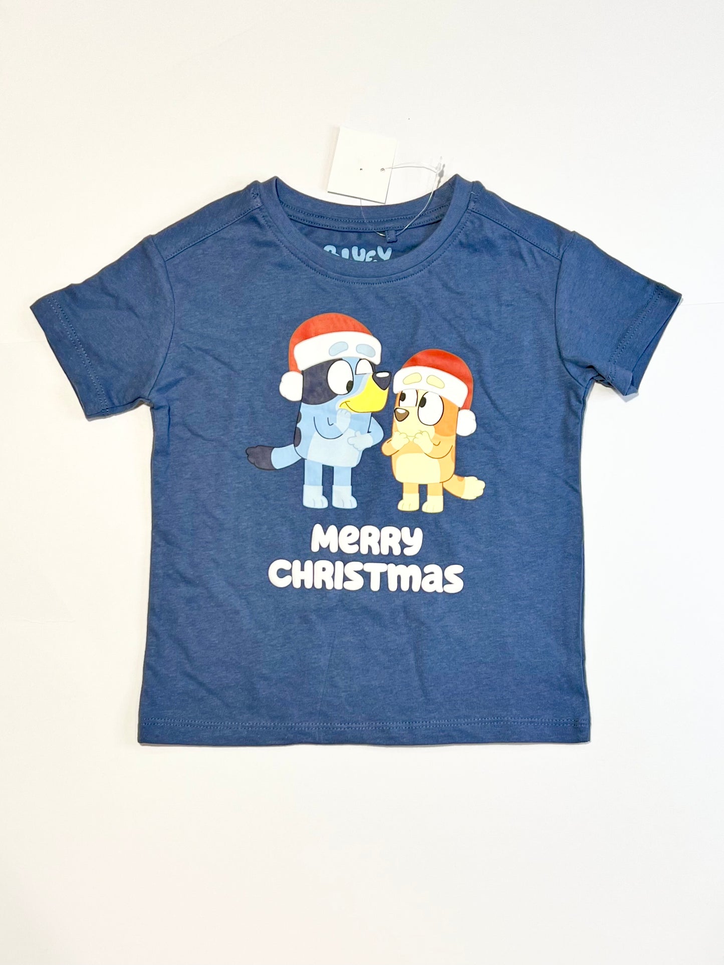 Christmas Bluey tee brand new - Size 2