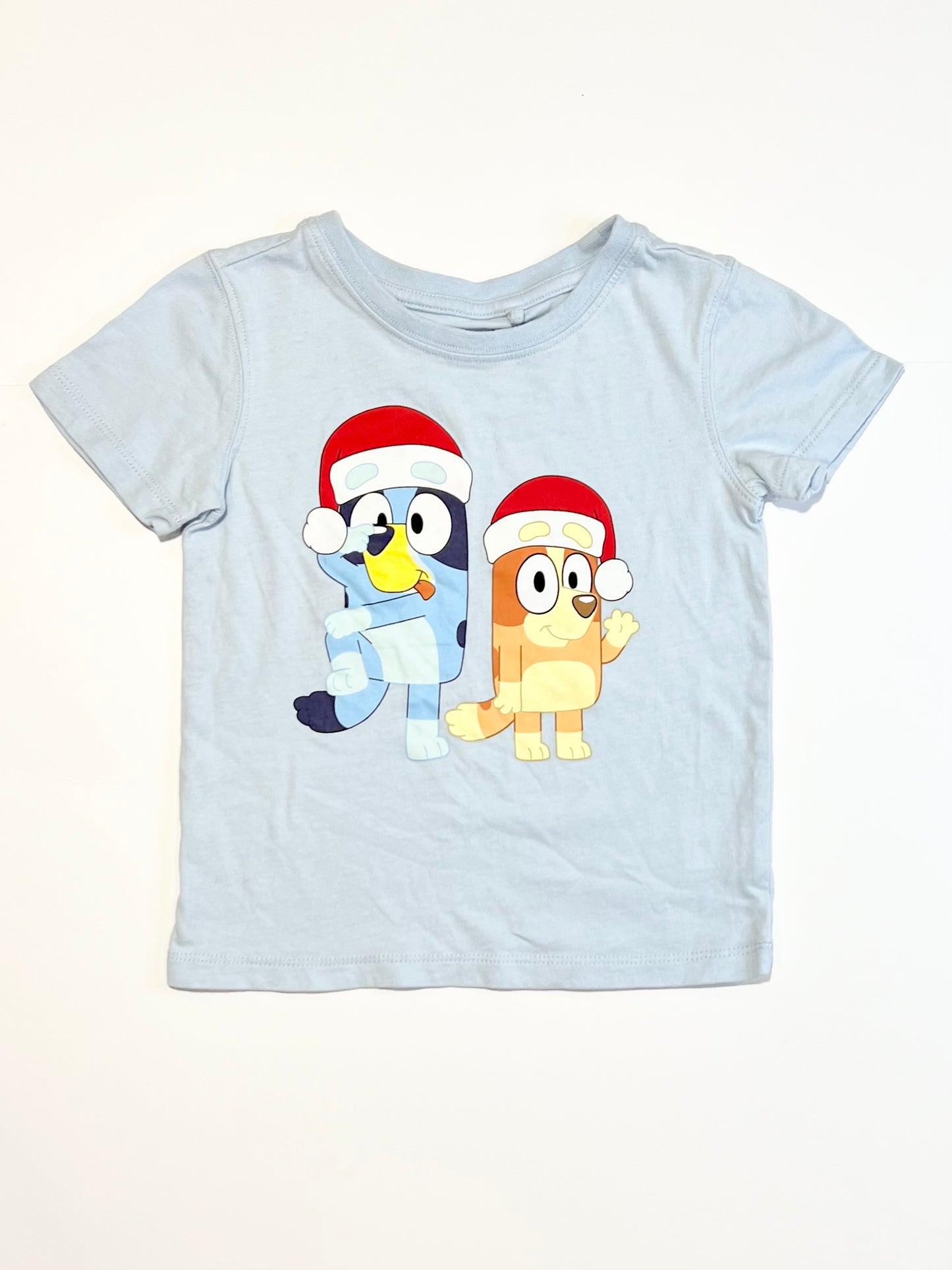 Christmas Bluey tee - Size 2