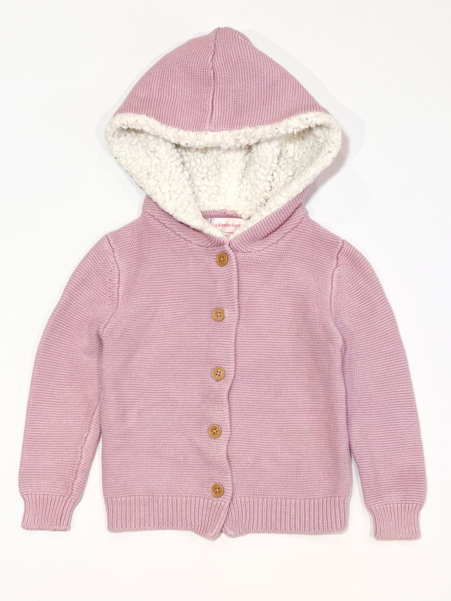 Hooded knit jacket - Size 3