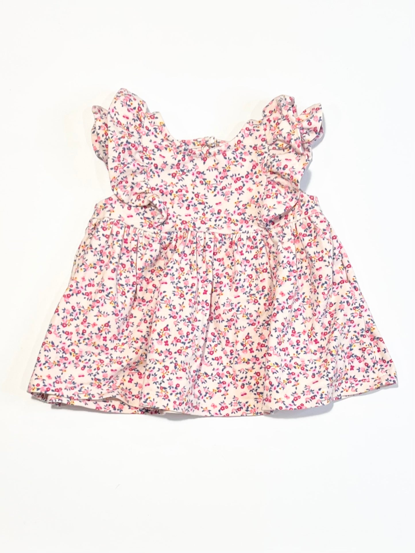 Floral ruffle top - Size 000