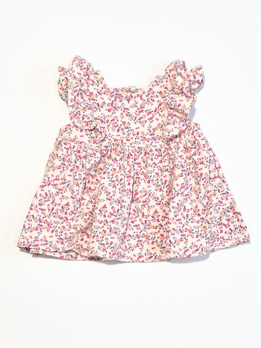 Floral ruffle top - Size 000