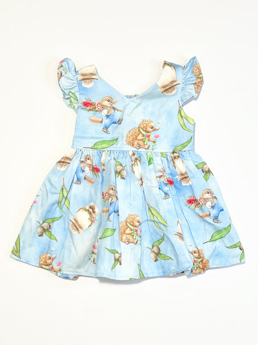 Aussie animals dress - Size 000