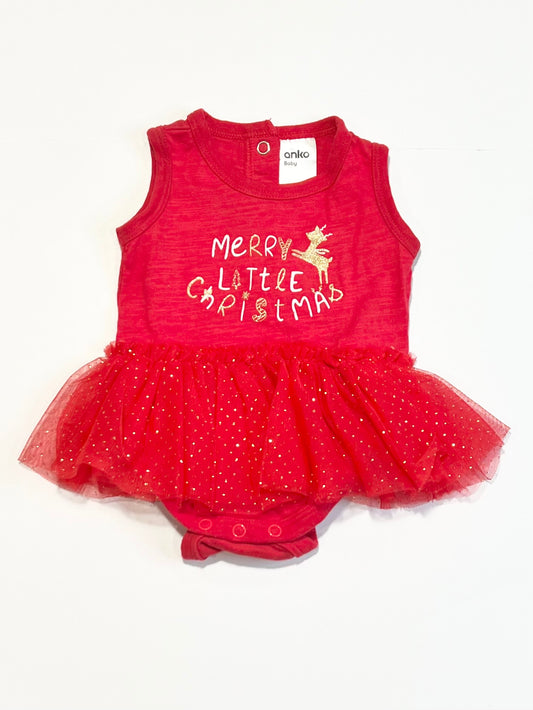 Christmas tutu bodysuit - Size 000