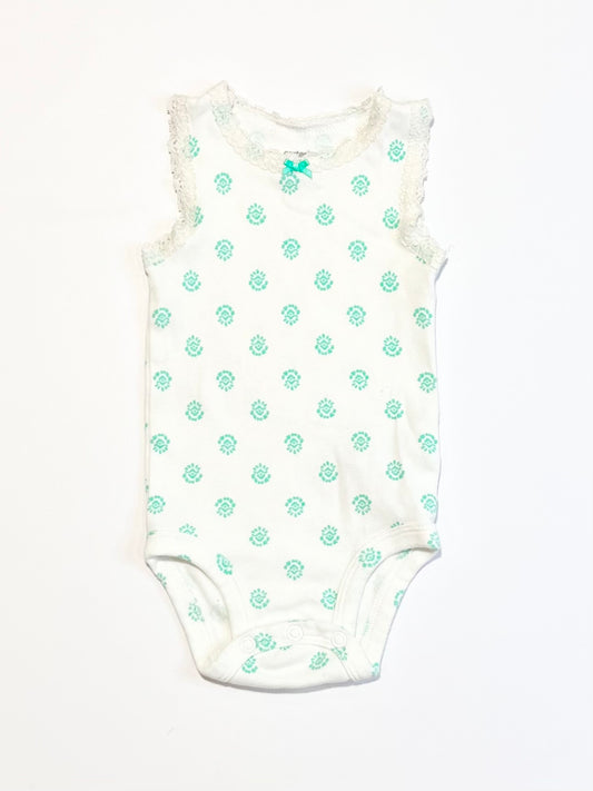 Ribbed floral bodysuit - Size 000