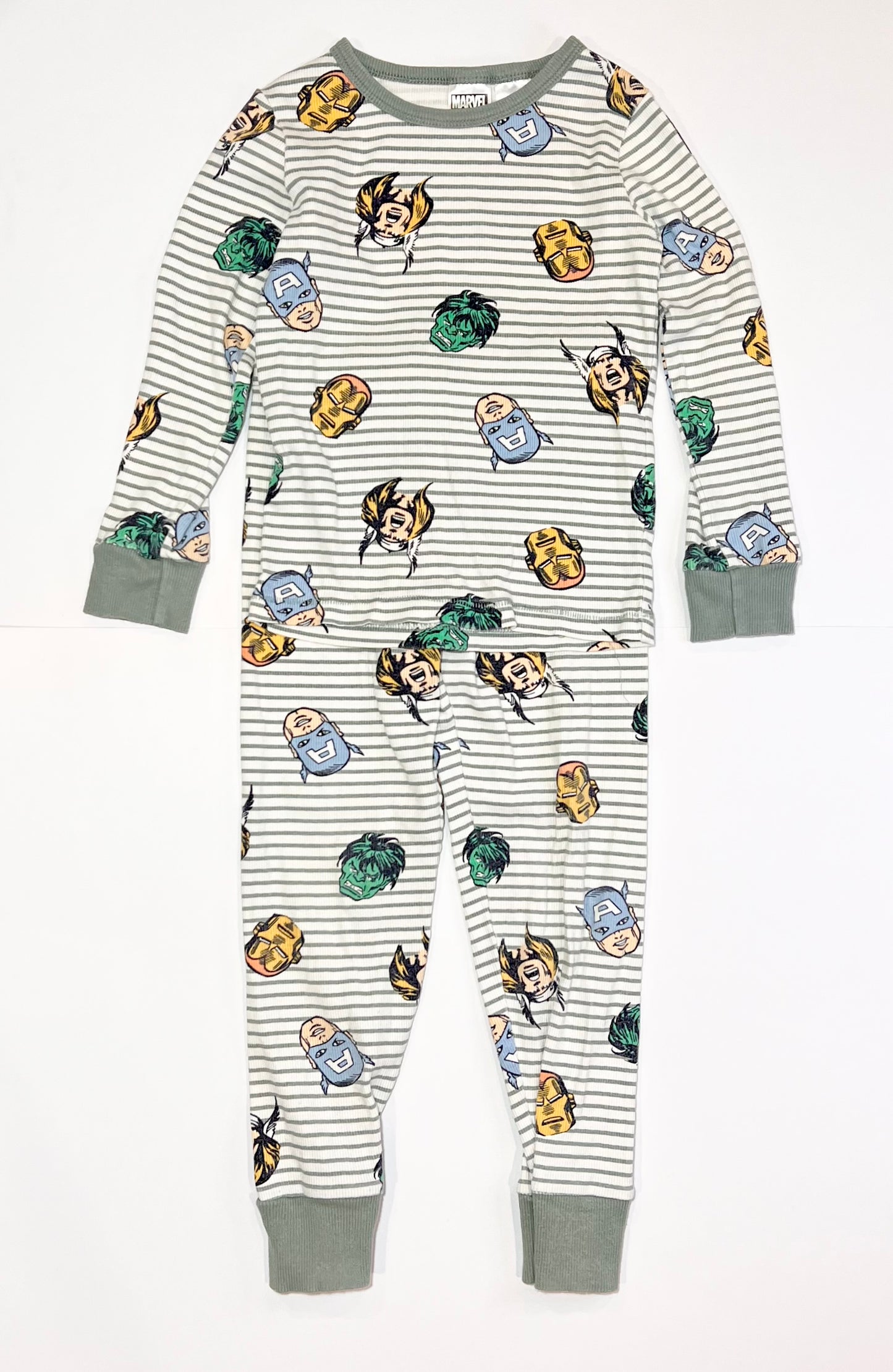 Ribbed hero pyjamas - Size 4