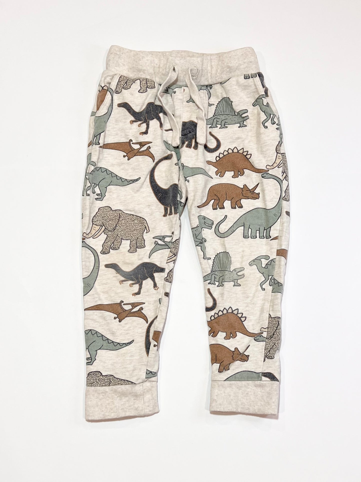 Grey dino trackies - Size 4