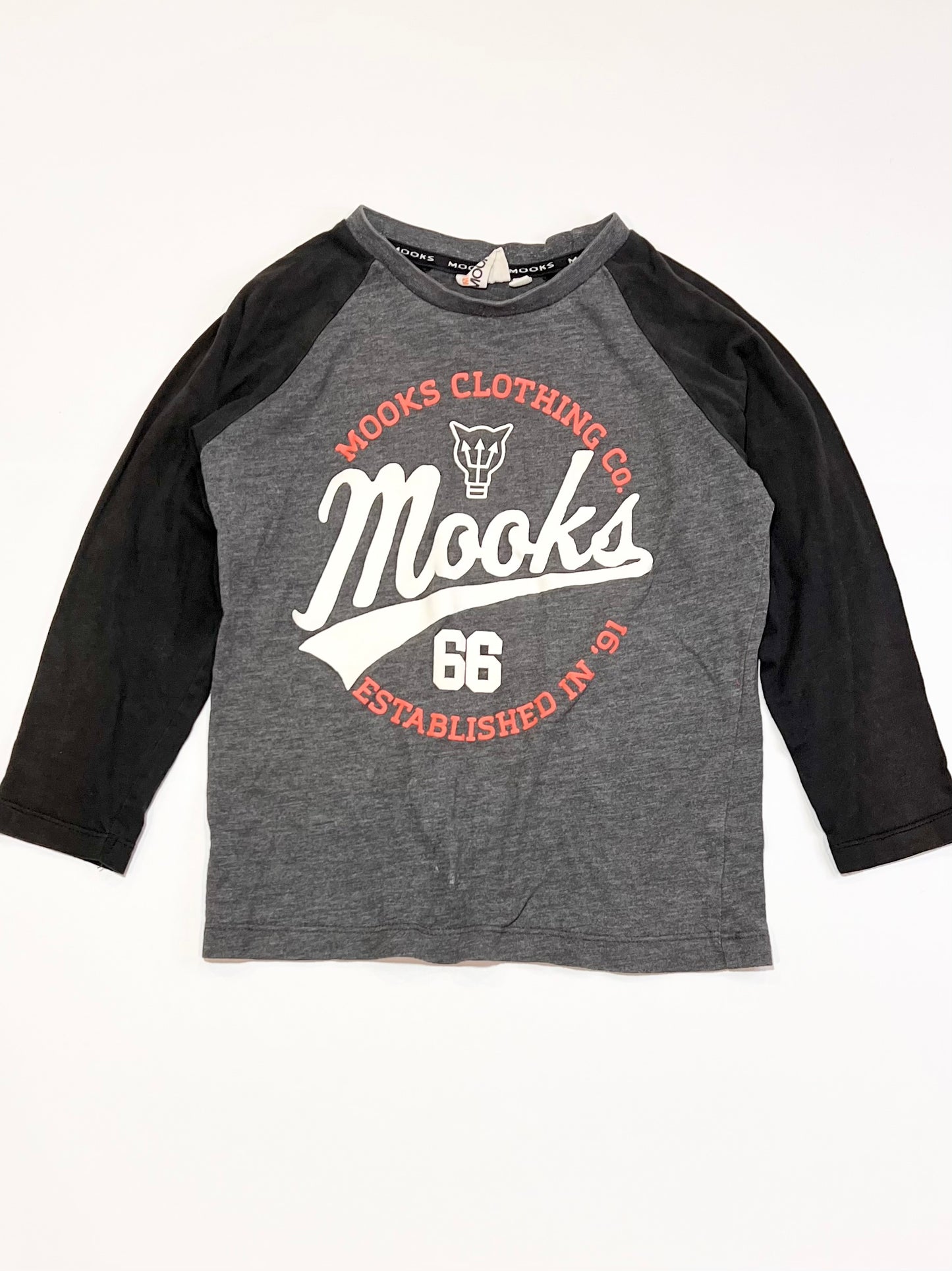 Grey logo top - Size 4