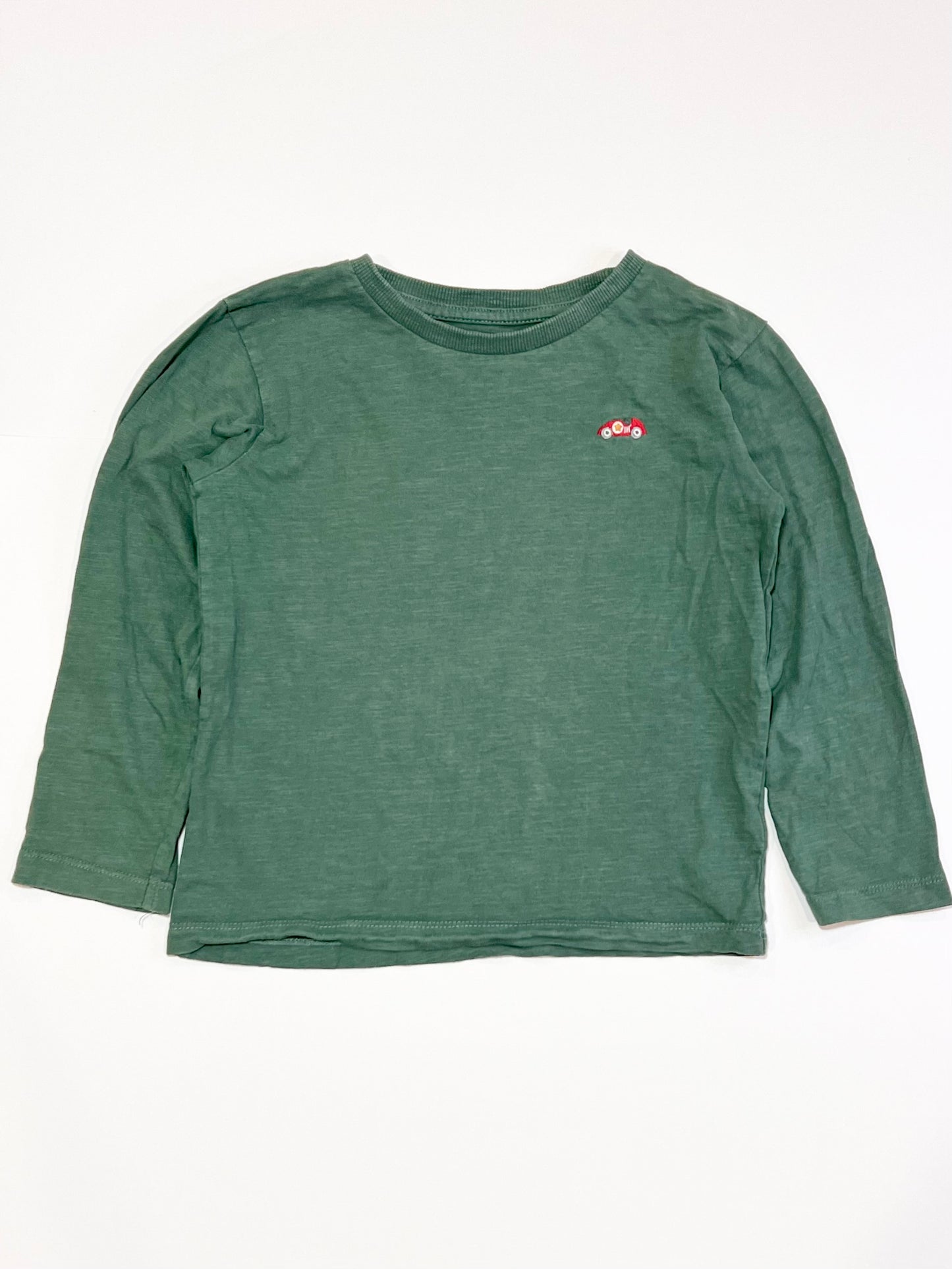 Green car top - Size 4-5