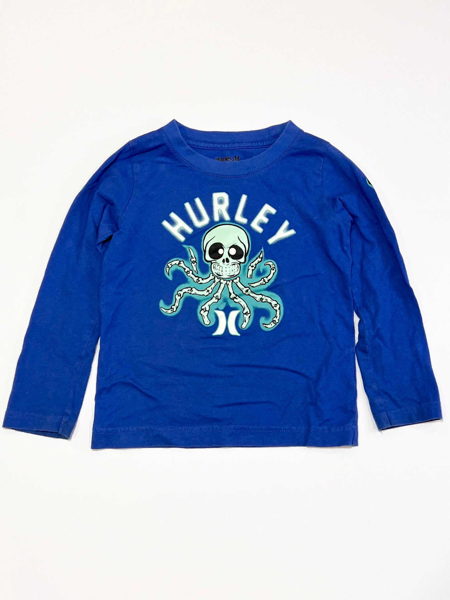 Blue octopus top - Size 4