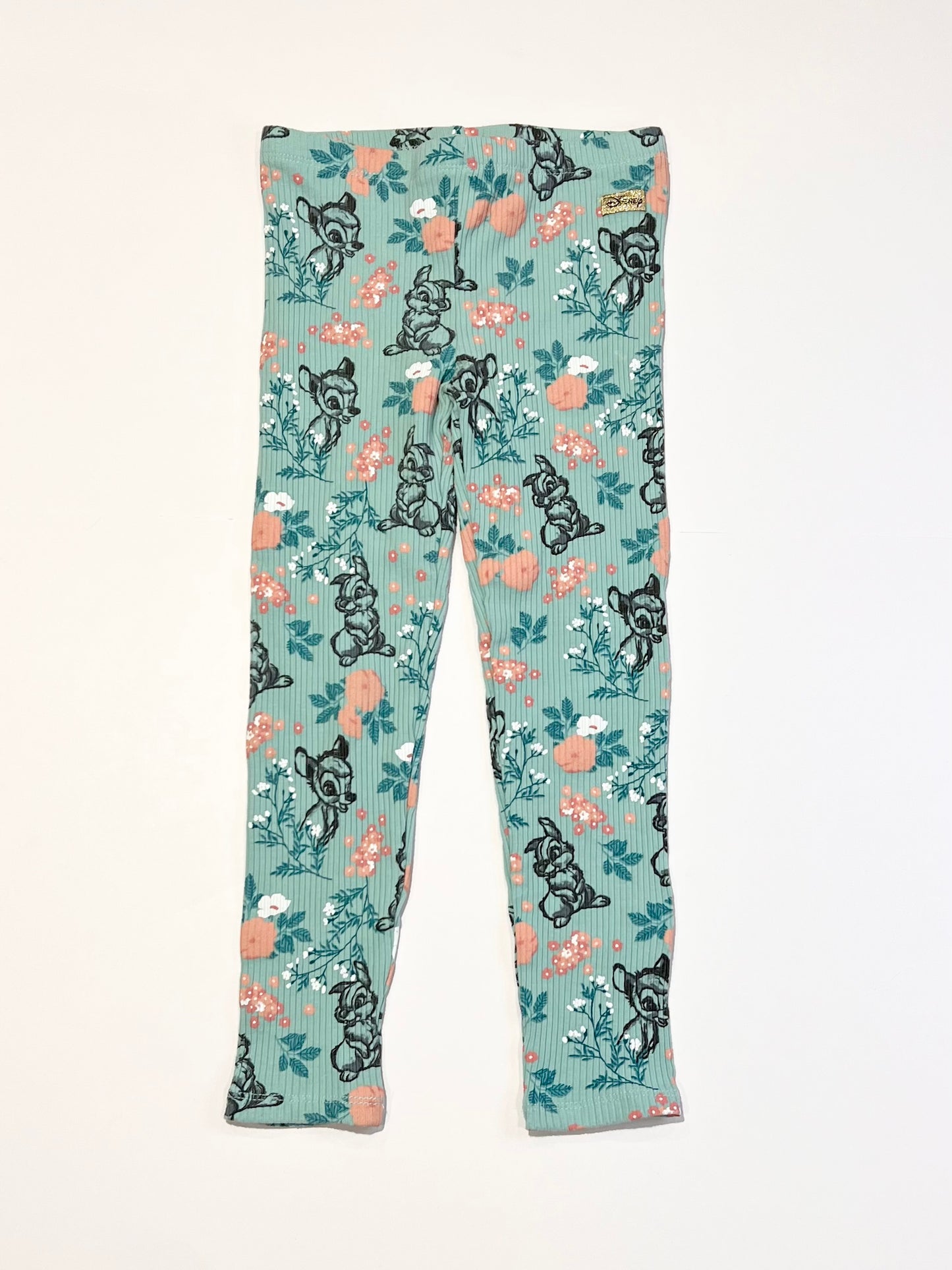 Ribbed Bambi leggings - Size 4