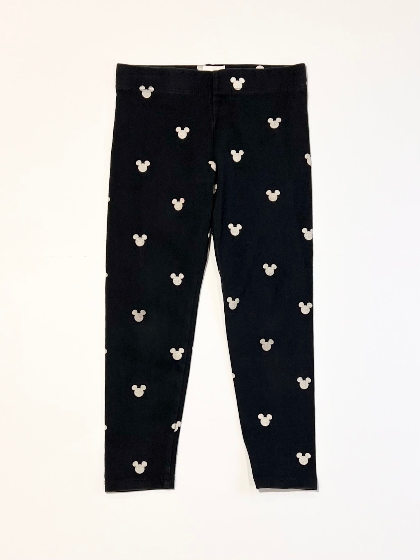 Navy Mickey leggings - Size 4