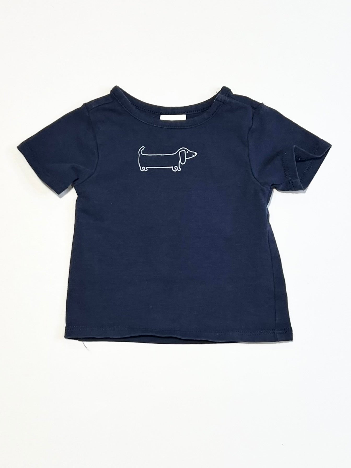 Sausage dog tee - Size 0000
