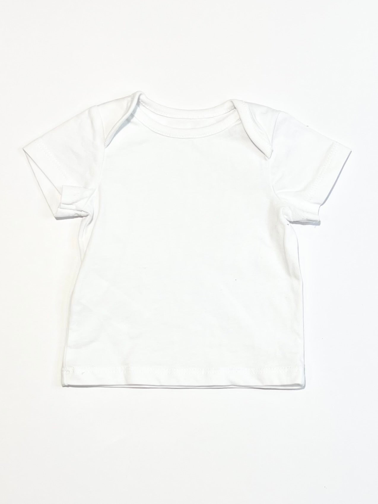 White tee - Size 0000