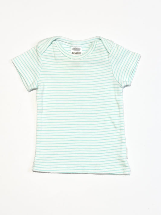 Striped ribbed tee - Size 0000