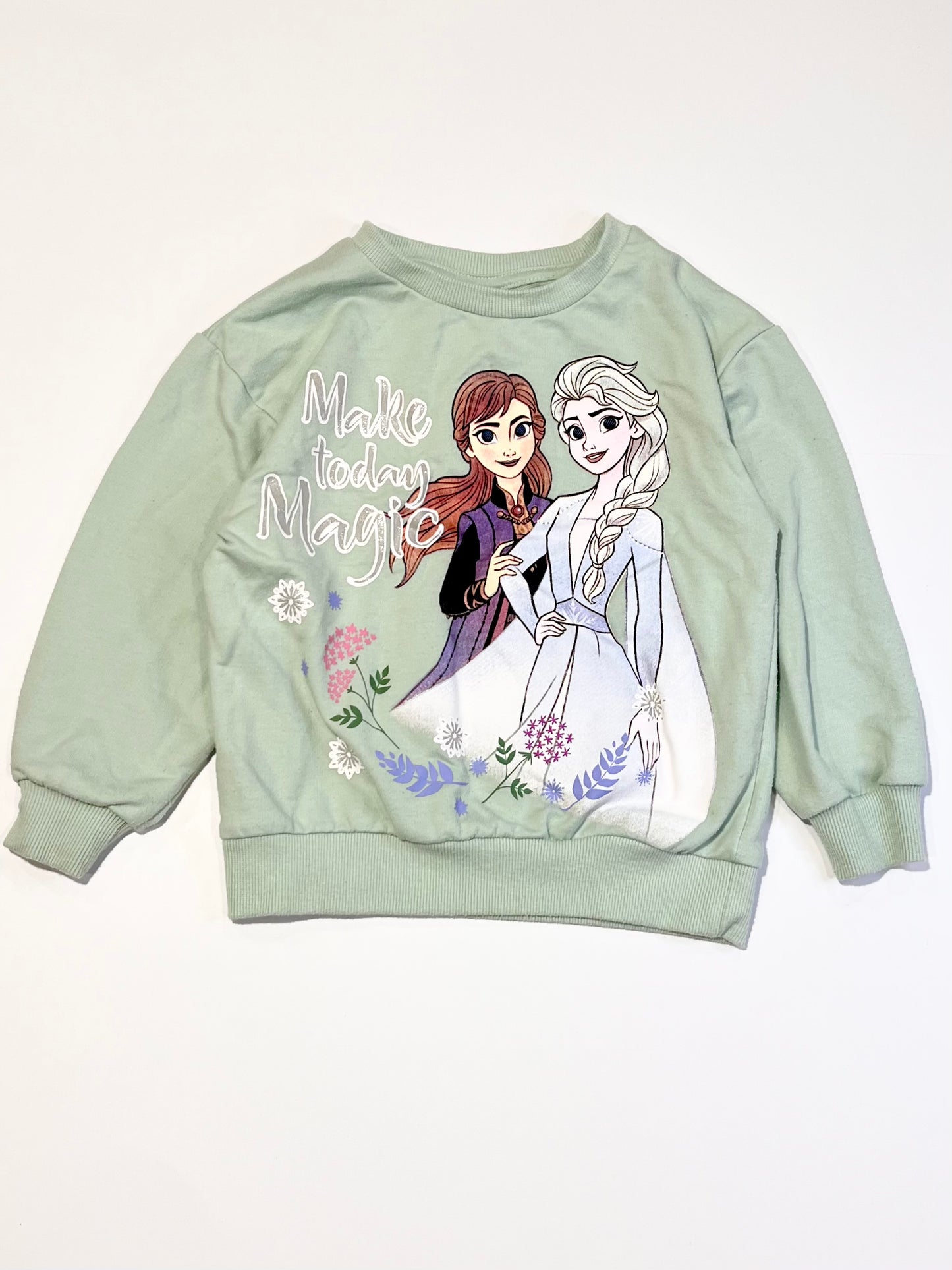 Green Frozen sweater - Size 4