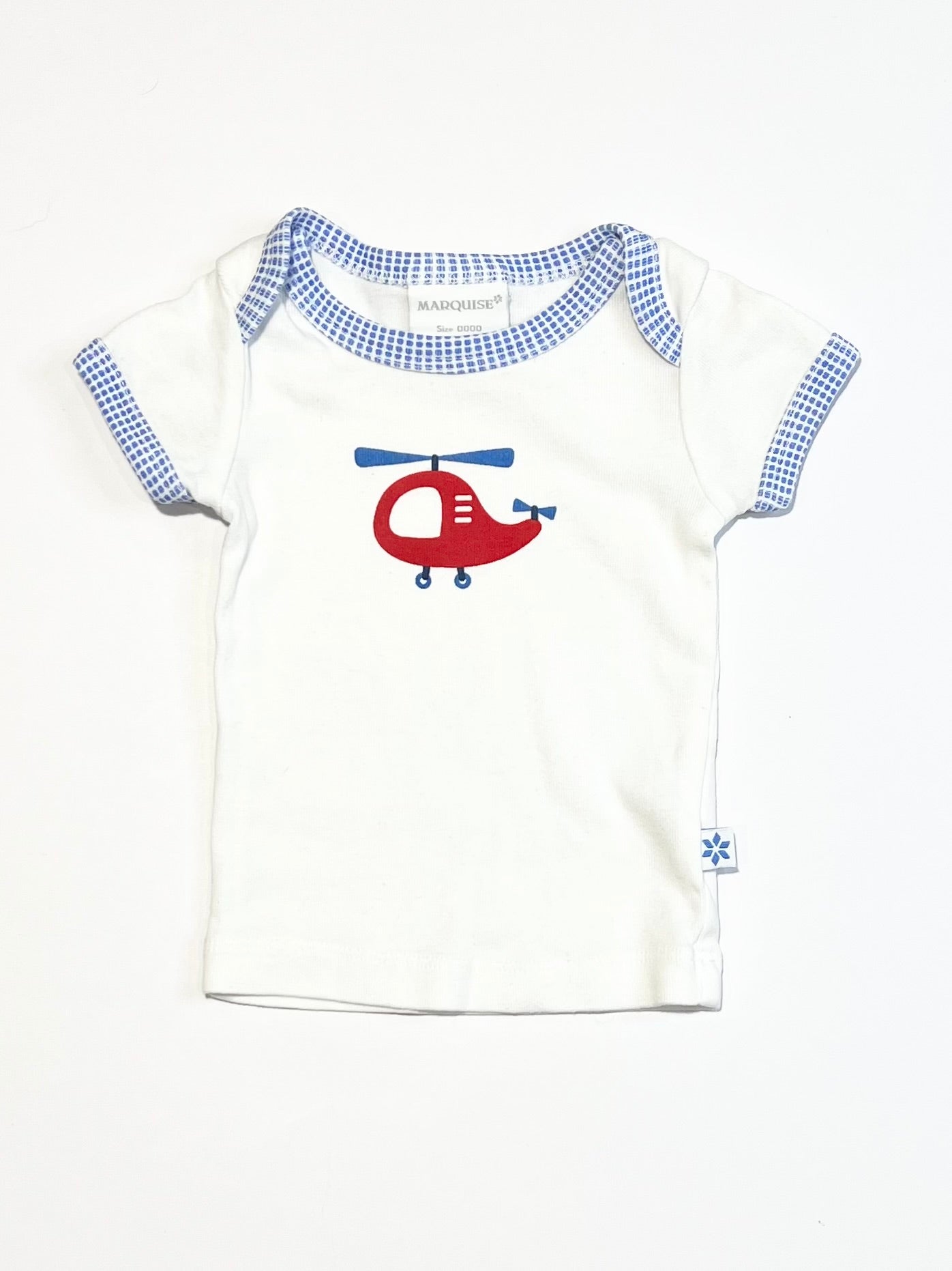 Ribbed helicopter tee - Size 0000
