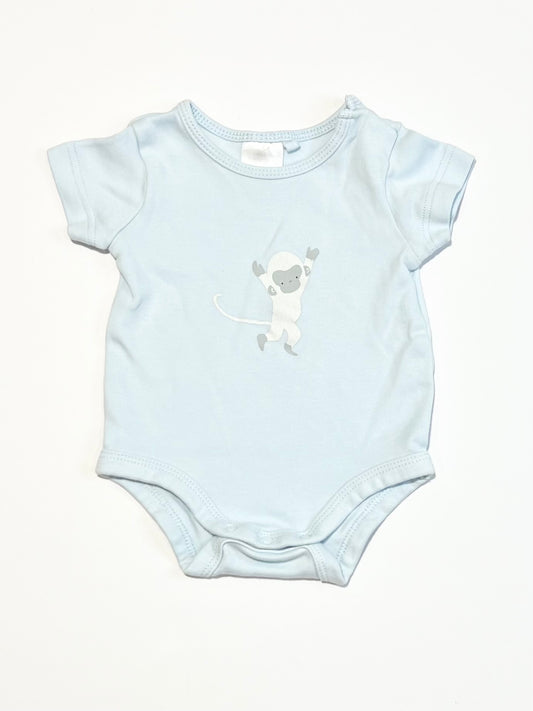 Blue monkey bodysuit - Size 0000
