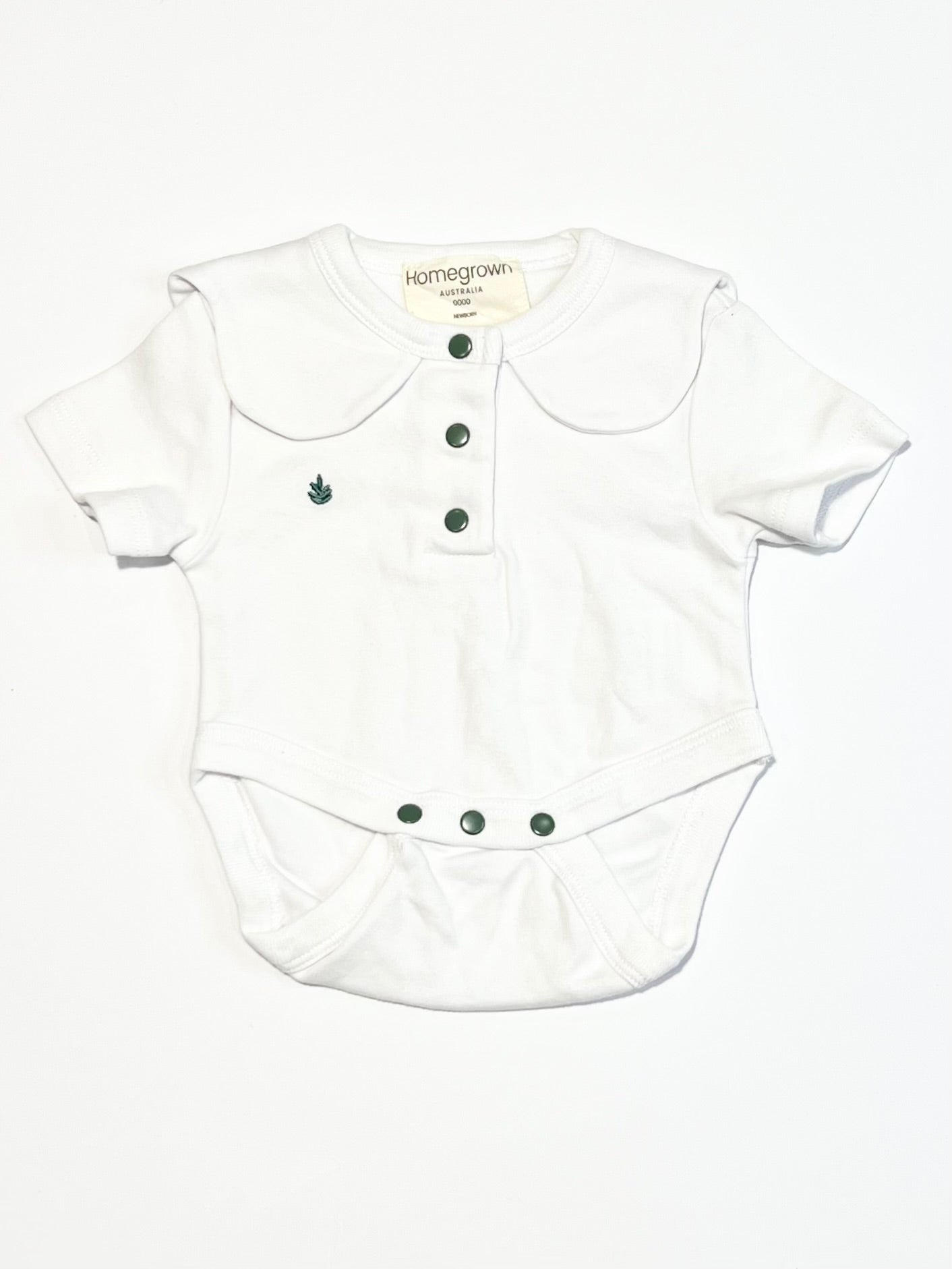 White collared bodysuit - Size 0000