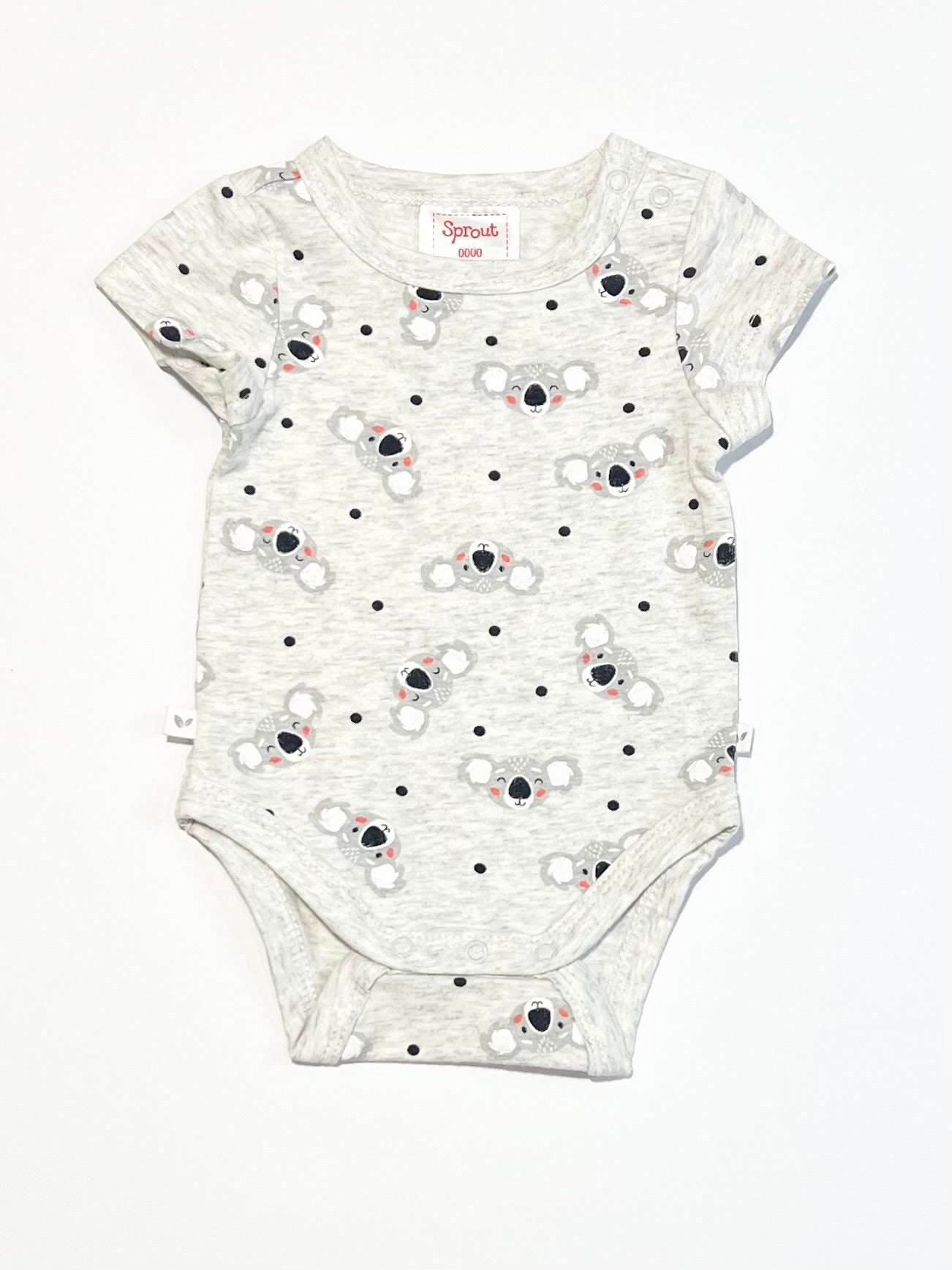 Grey koalas bodysuit - Size 0000
