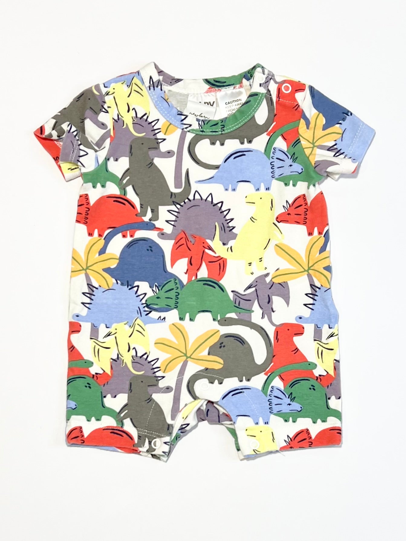 Dinosaurs romper - Size 0000