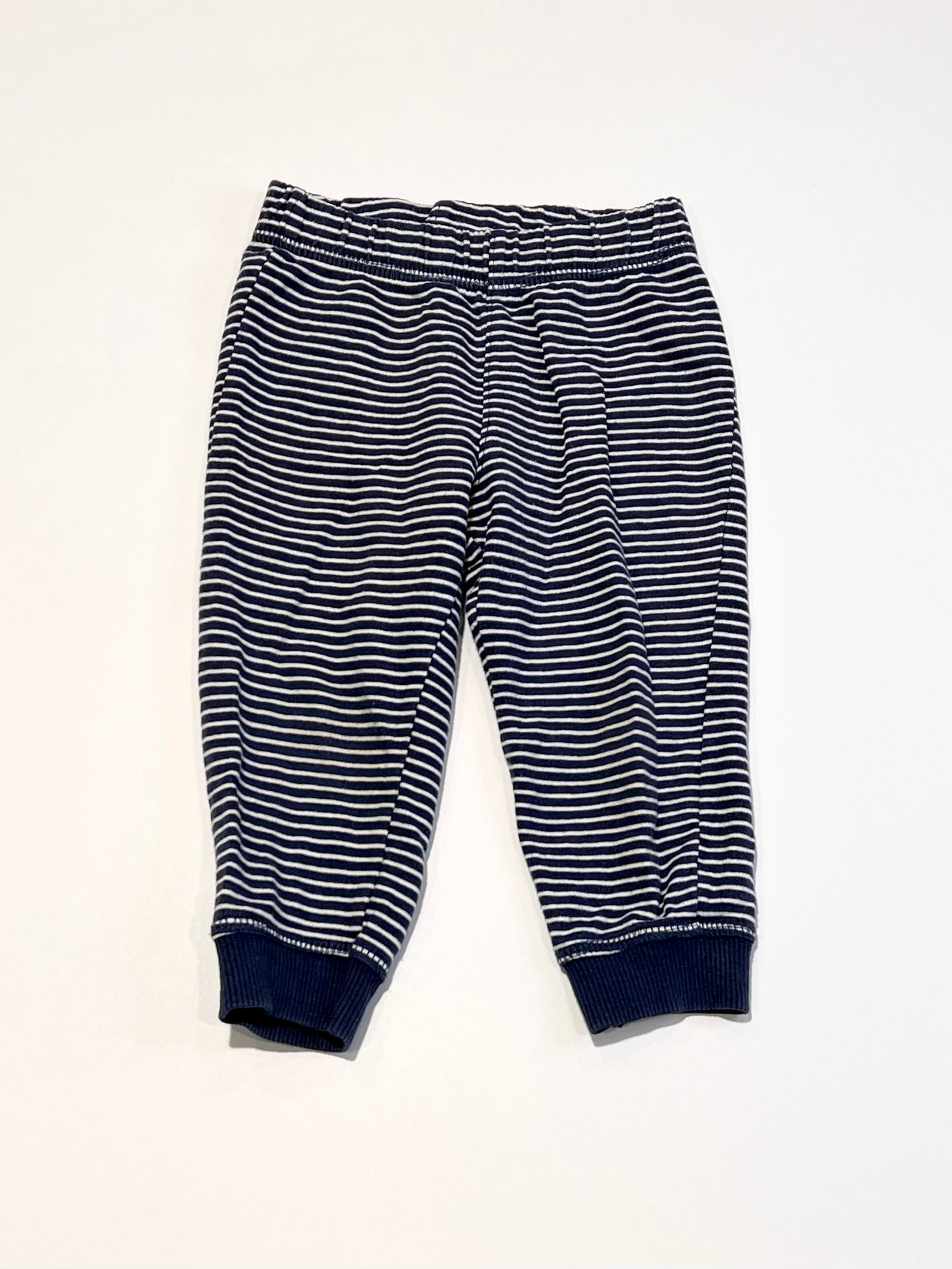 Navy striped pants - Size 1