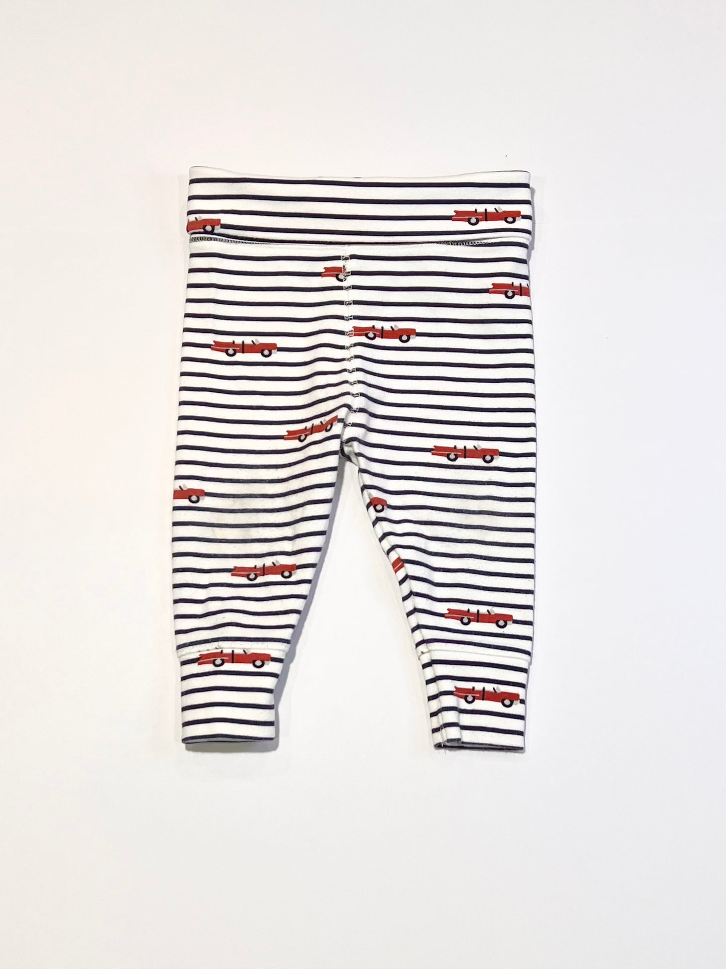 Striped cars pants - Size 1