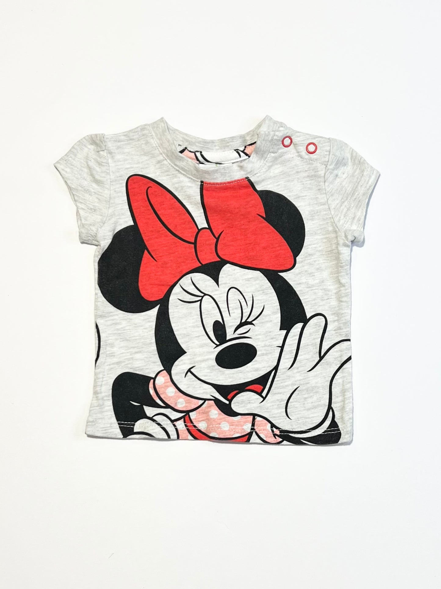 Minnie Mouse tee - Size 0000