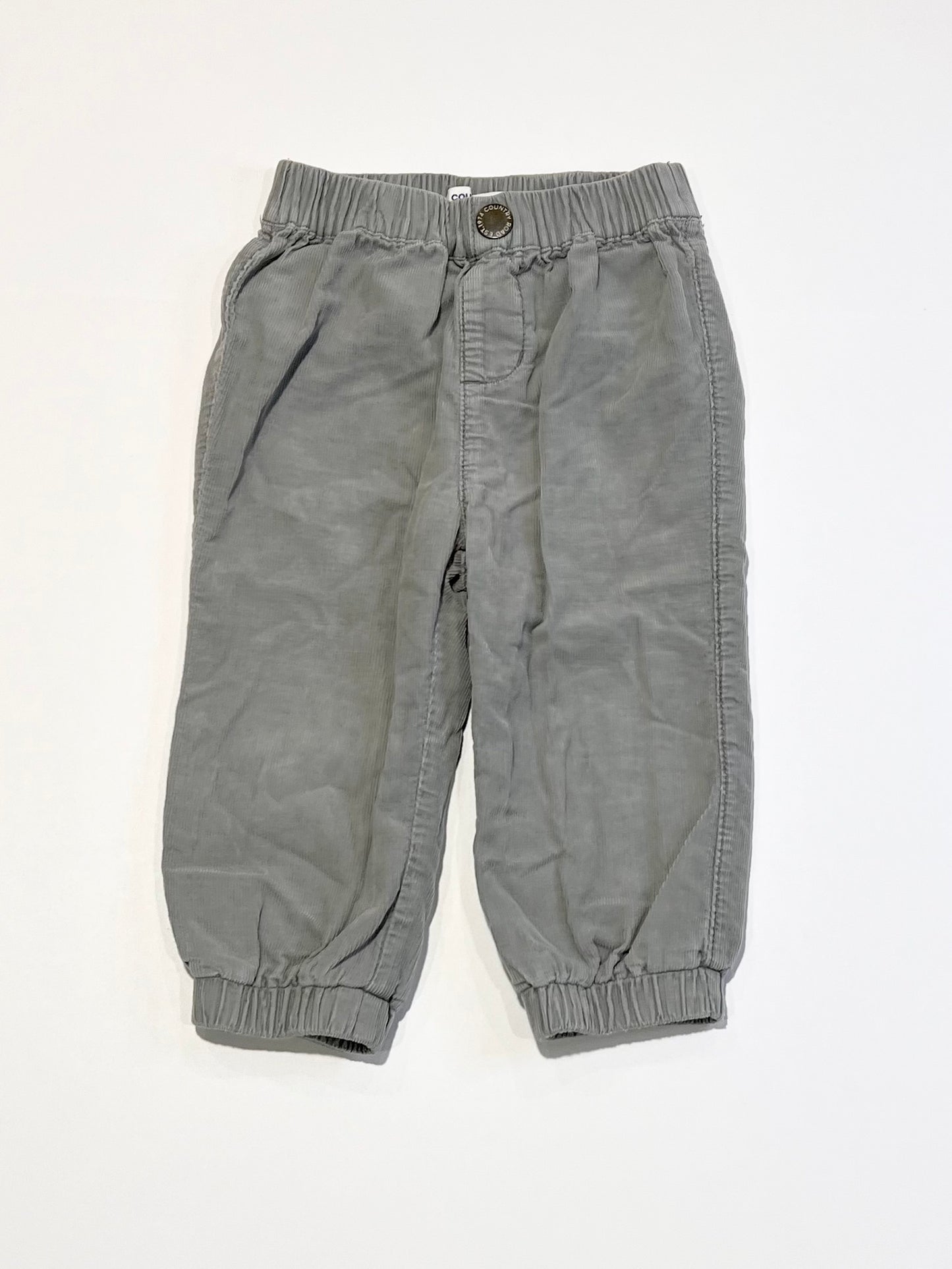 Grey corduroy pants - Size 1