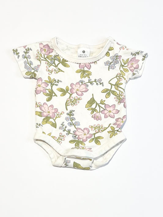 Floral bodysuit - Size 0000
