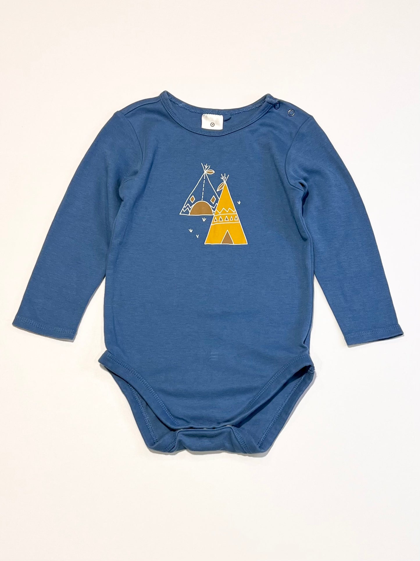 Blue teepee bodysuit - Size 1