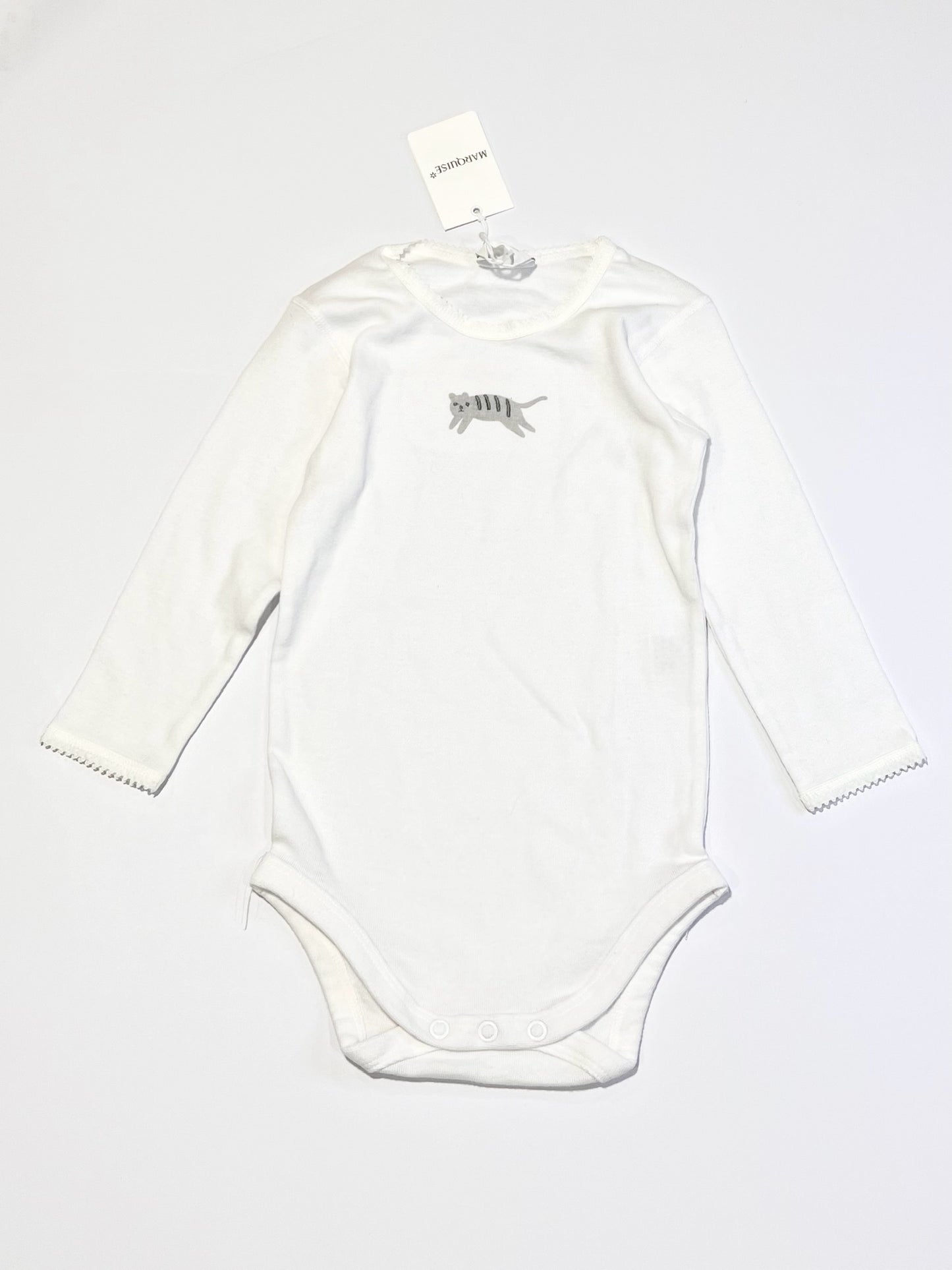 Grey tiger bodysuit brand new - Size 1