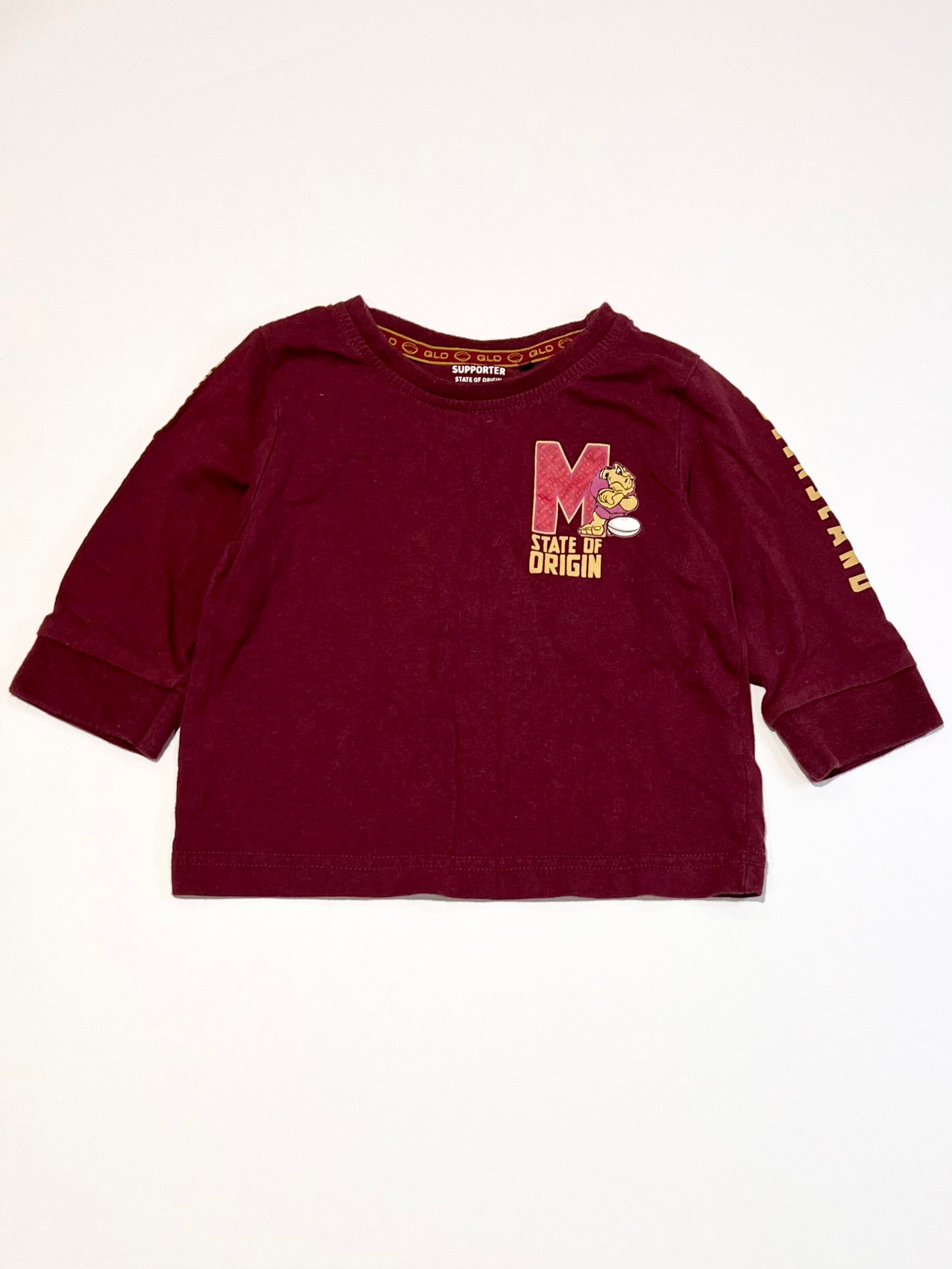 QLD Maroons top - Size 1
