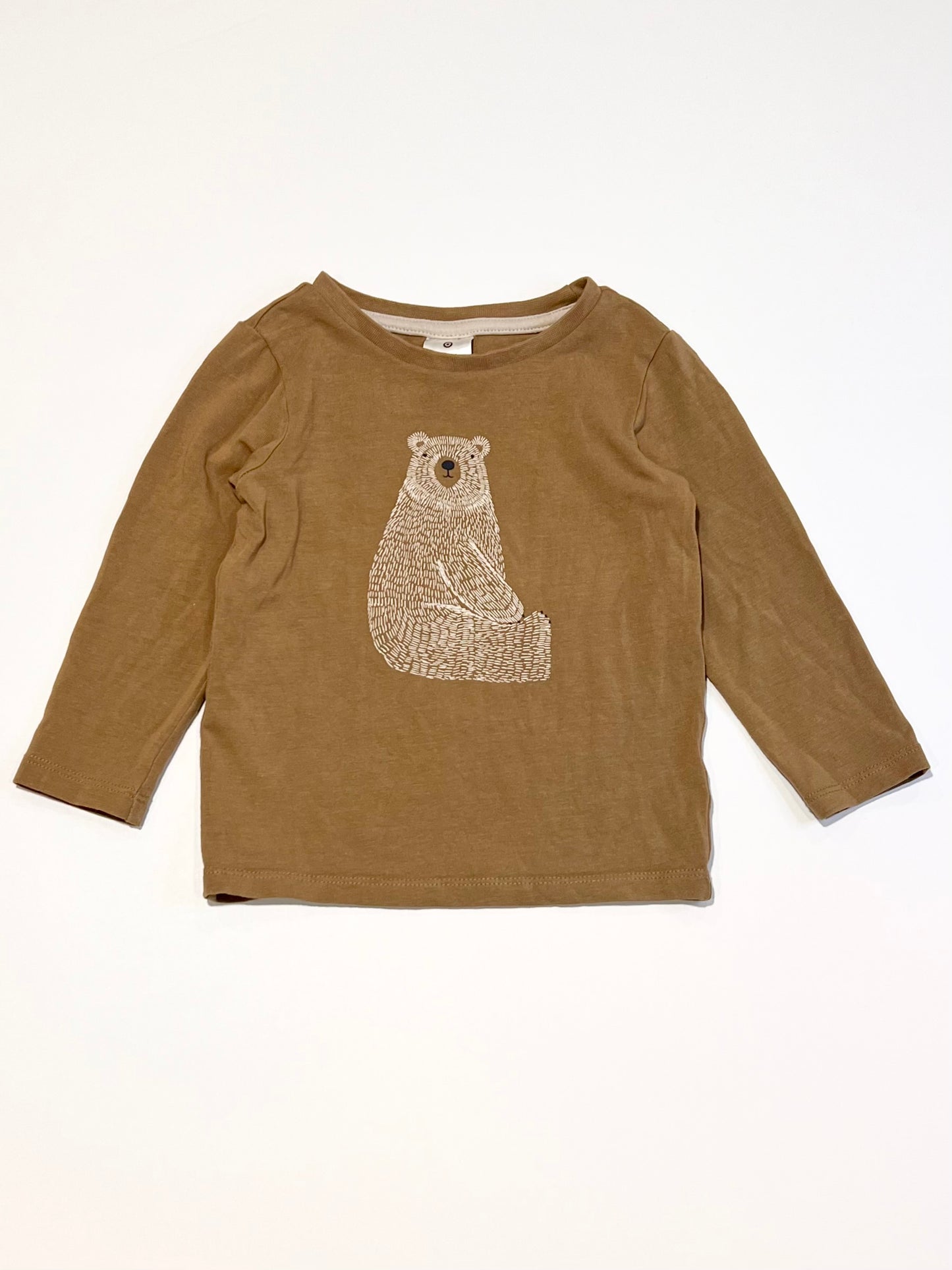 Brown bear top - Size 1
