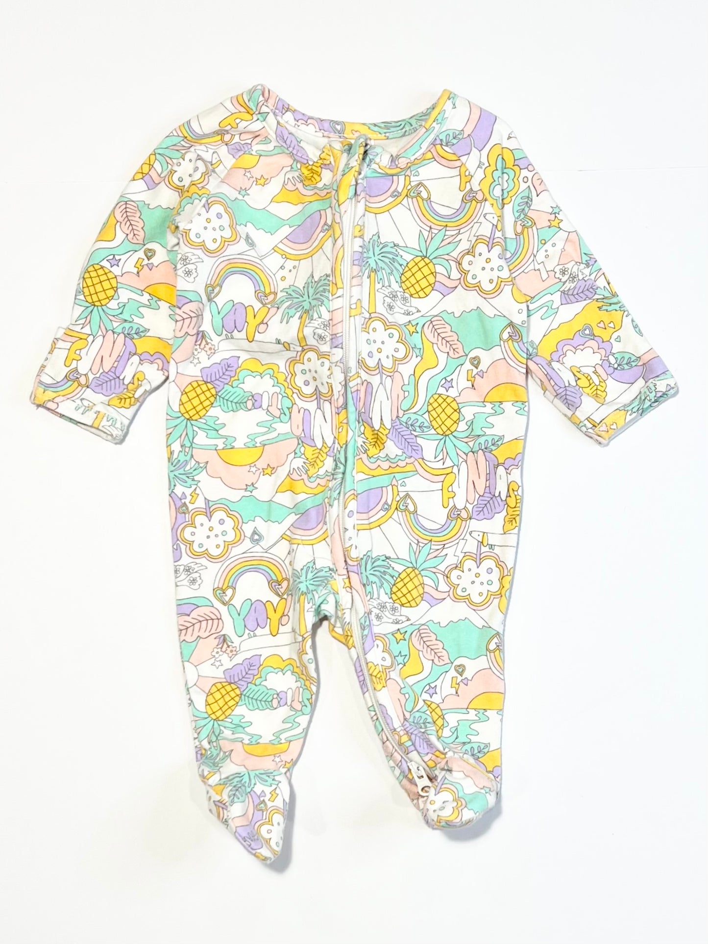 Funtastic zip onesie - Size 0000
