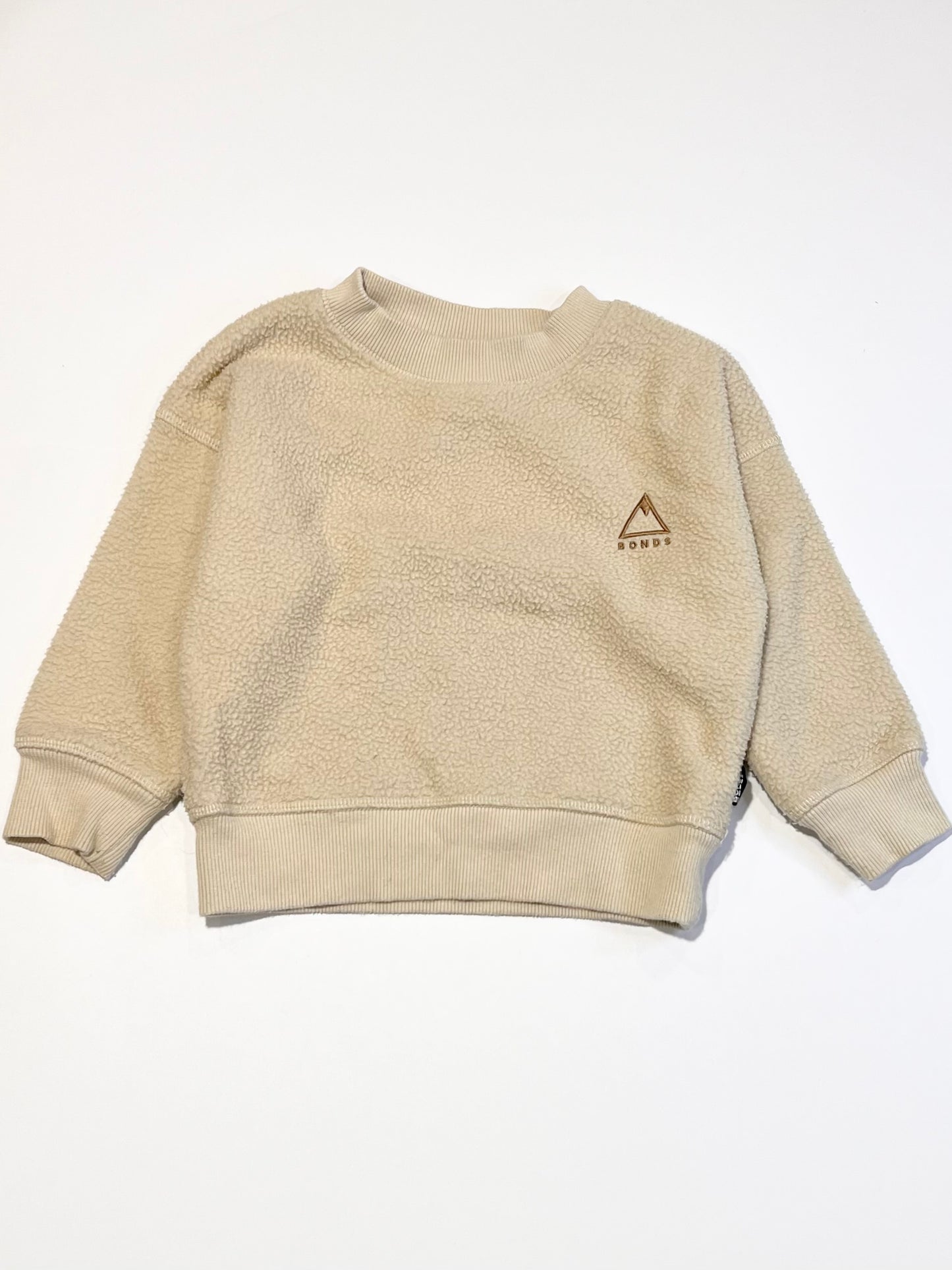 Tan fleece sweater - Size 1