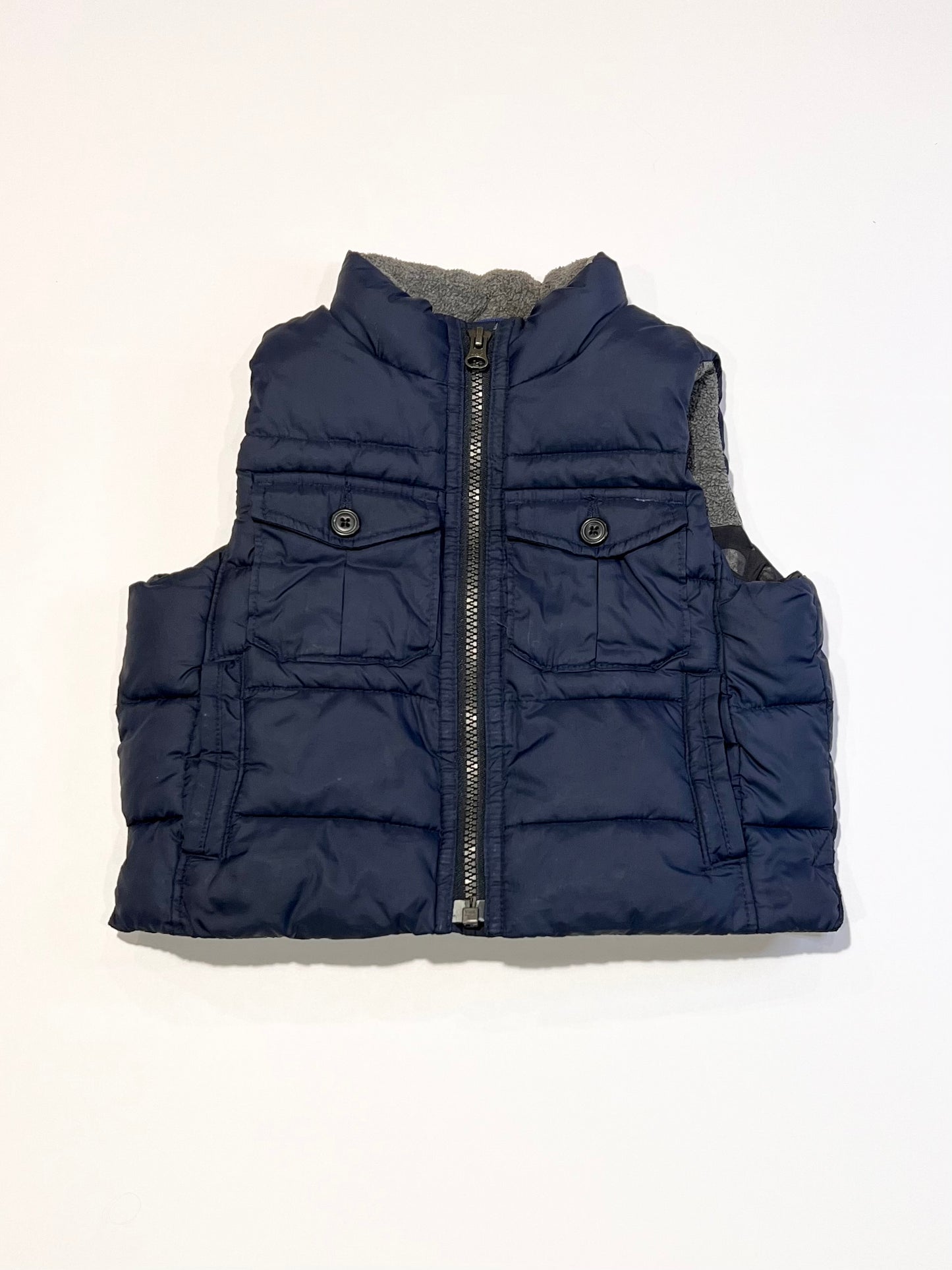Navy puffer vest - Size 1