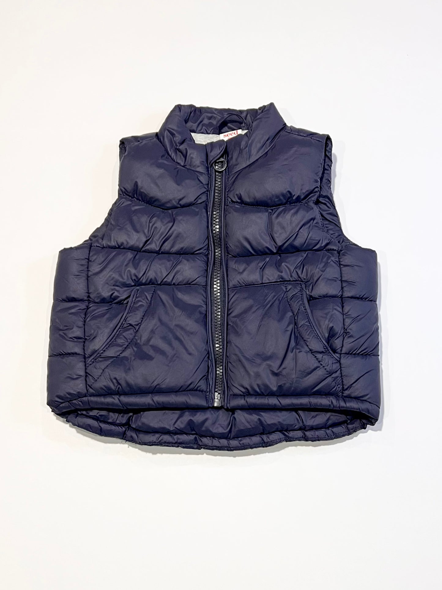 Navy puffer vest - Size 1
