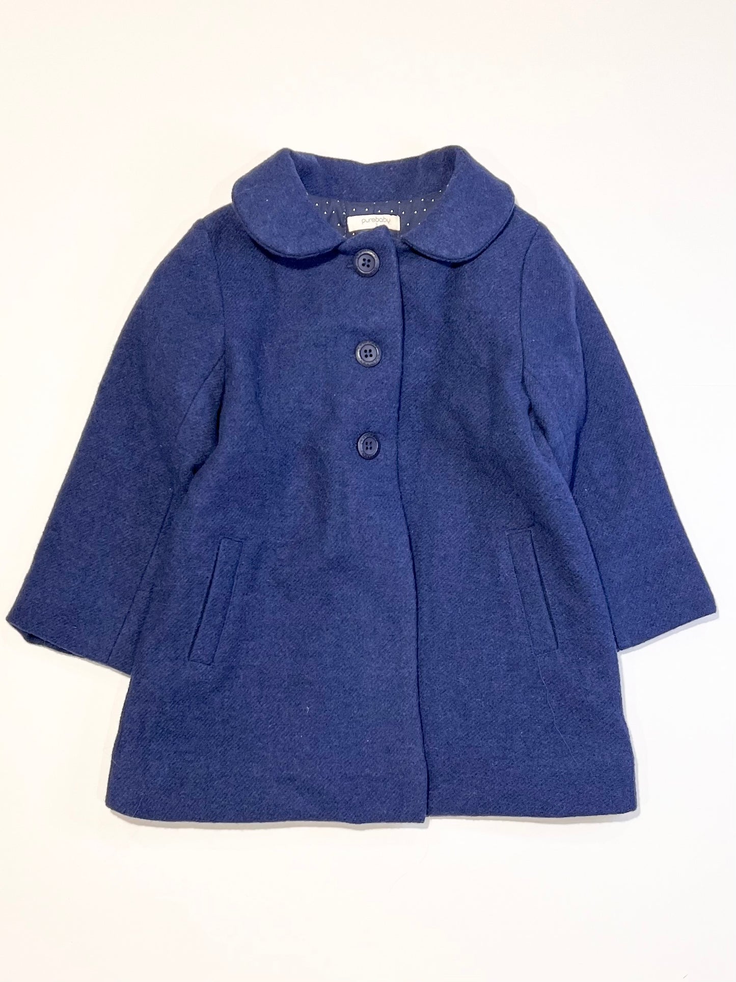 100% wool blue jacket - Size 3