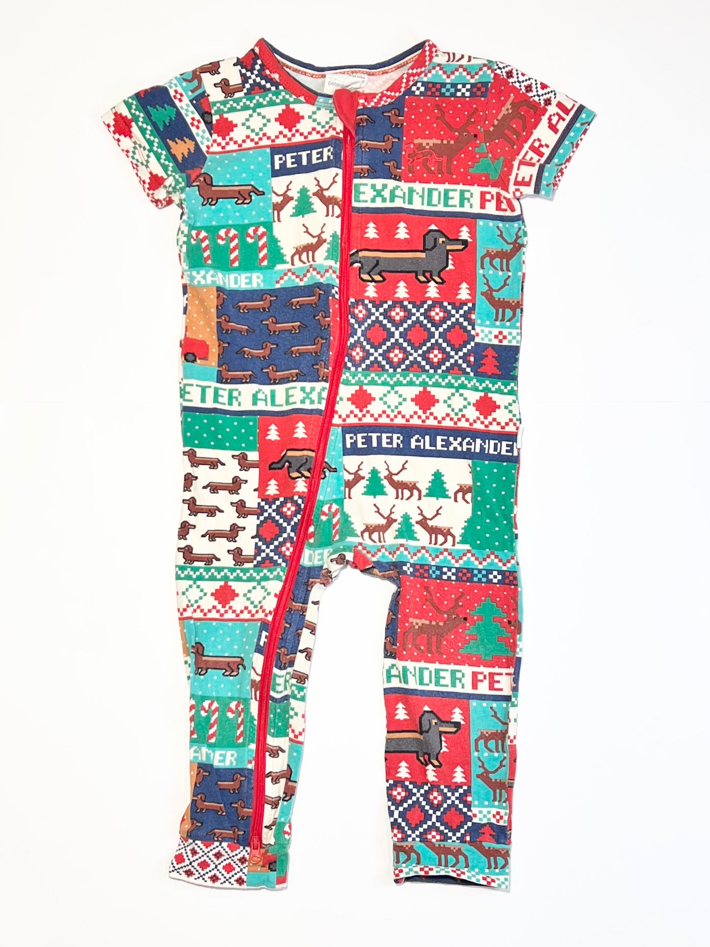 Christmas romper - Size 2