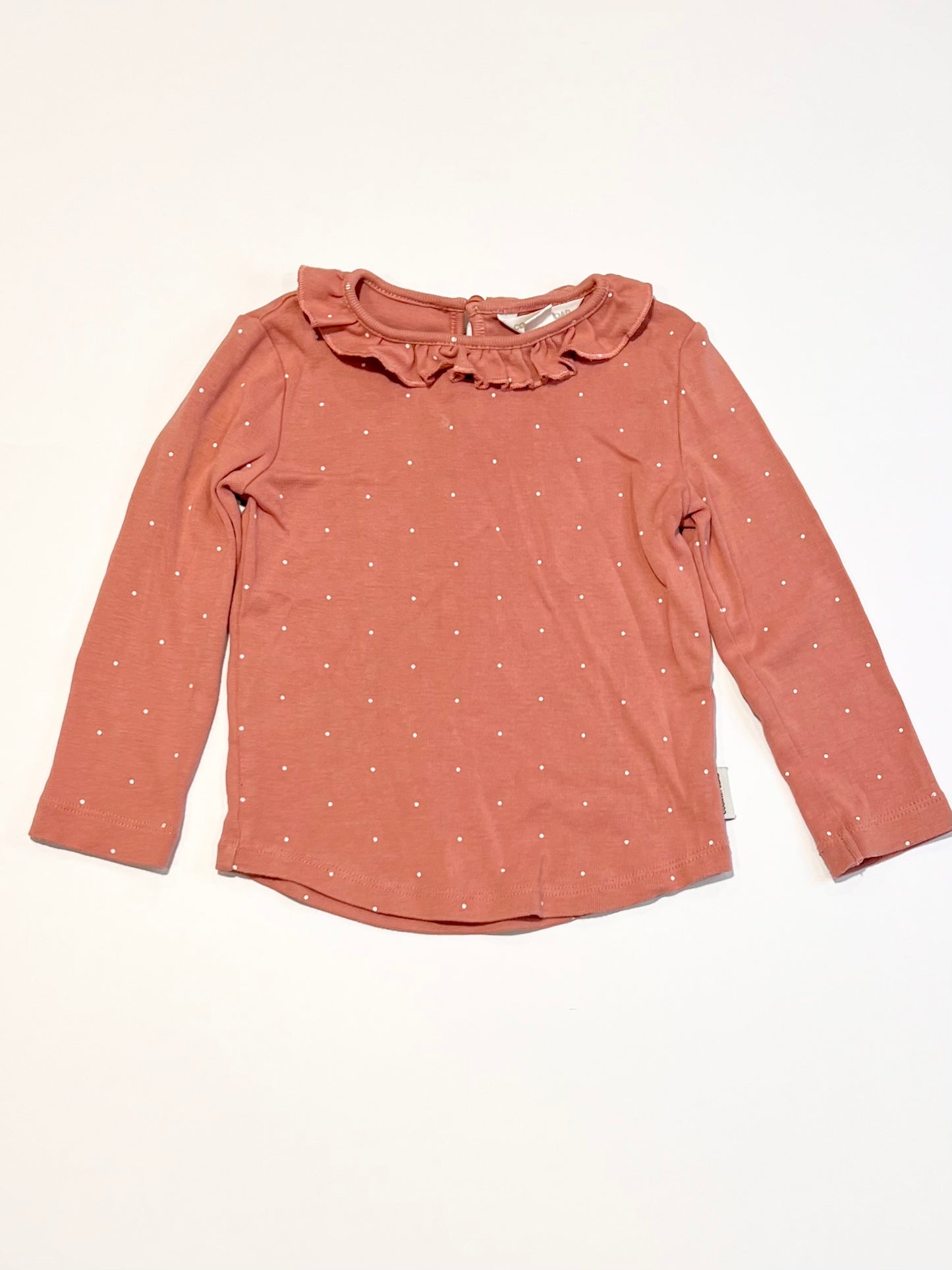 Spotty ribbed top - Size 1