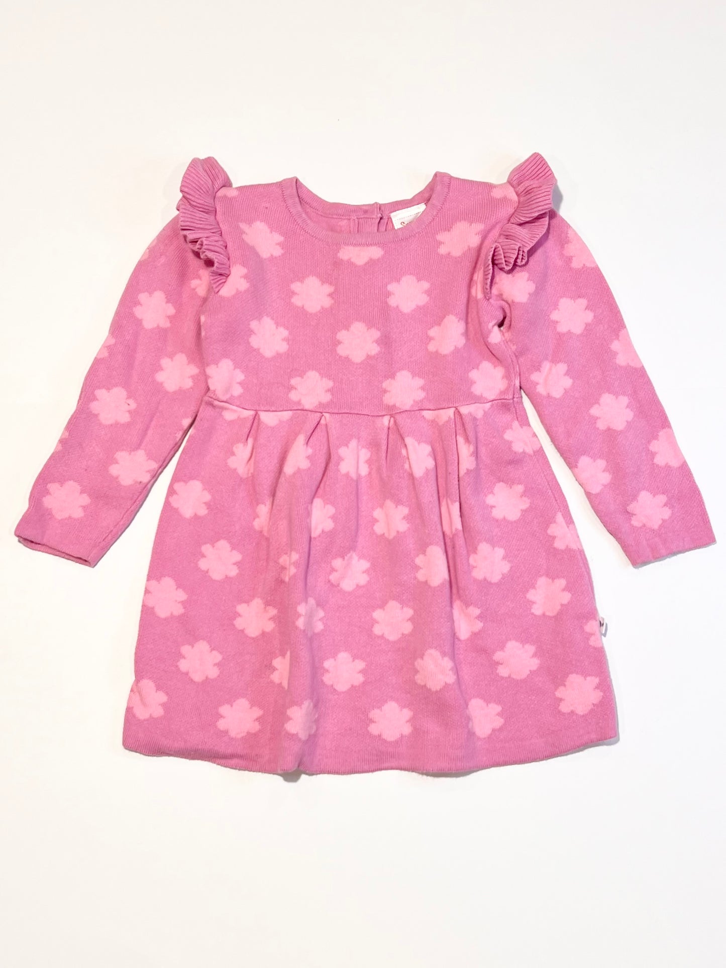 Pink knit dress - Size 1