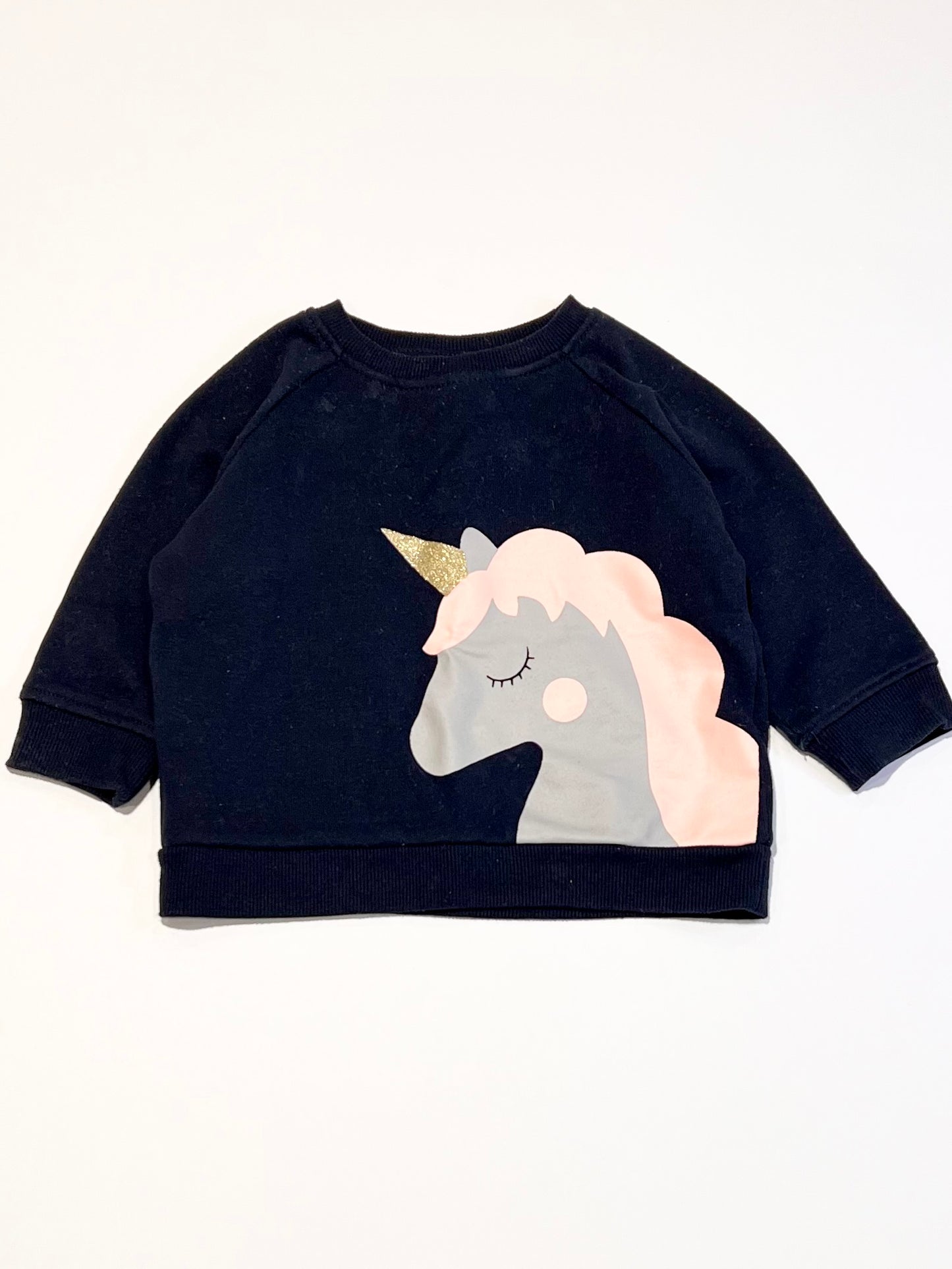 Navy unicorn sweater - Size 1